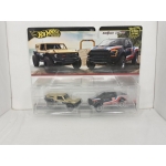 Hot Wheels 1:64 2 pack Premium - Ford Bronco R + Ford F-150 Raptor 2017